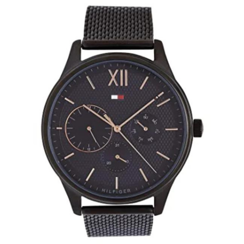 Tommy Hilfiger Analog Black Dial Men's Watch- NCTH1791420 - KRISHNA WATCH COMPANY