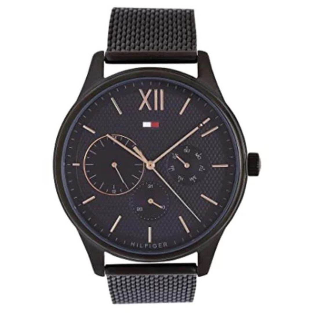 Tommy Hilfiger Analog Black Dial Men's Watch- NCTH1791420 - KRISHNA WATCH COMPANY