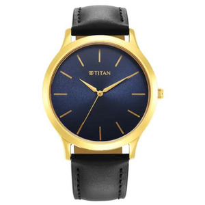 TITAN Karishma Radiance Blue Dial Analog Watch NT1825YL05 - KRISHNA WATCH COMPANY