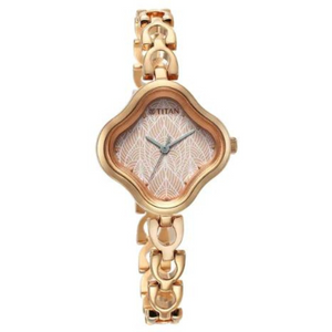 Titan Karishma Rose Gold Dial Watch 2701WM01 / NS2701WM01 - KRISHNA WATCH COMPANY
