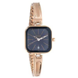 TITAN Raga Viva Blue Dial Metal Strap Watch 2607WM02 - KRISHNA WATCH COMPANY