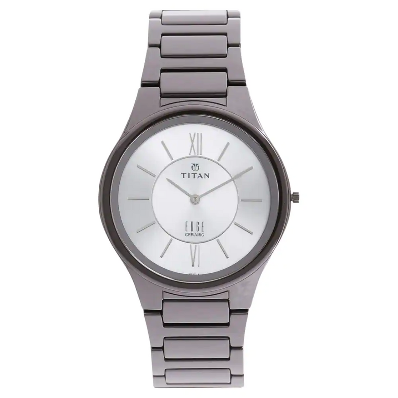 Titan Edge Ceramic - Slimmest Ceramic Analog Watch 1696QC02 - KRISHNA WATCH COMPANY