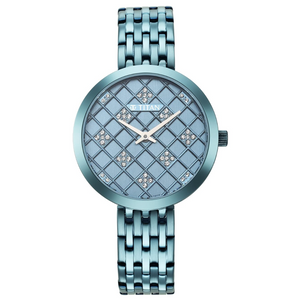 Titan Purple Unending Beauty Blue Dial Analog Watch 95163QM01 (DM238) - KRISHNA WATCH COMPANY