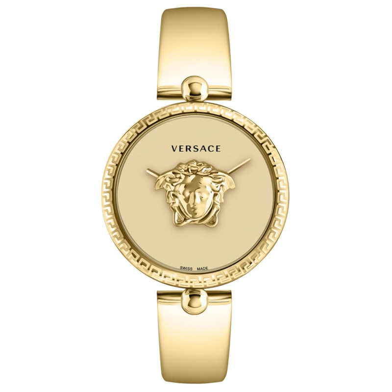Versace Womens Palazzo Empire Gold 39mm Bracelet Watch VECO03222 - KRISHNA WATCH COMPANY