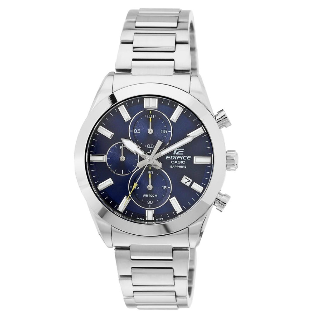 Casio Analog Blue Dial Men's Watch-EFB-710D-2AVUDF - ED581 - KRISHNA WATCH COMPANY