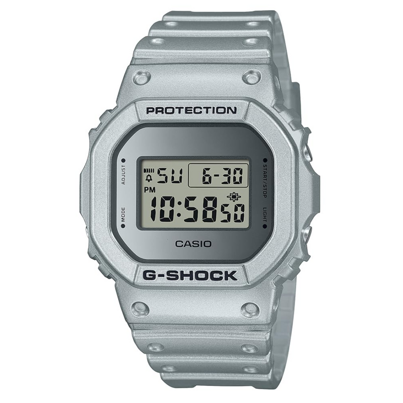 Casio G-Shock Men Grey Dial Digital DW-5600FF-8DR - G1408