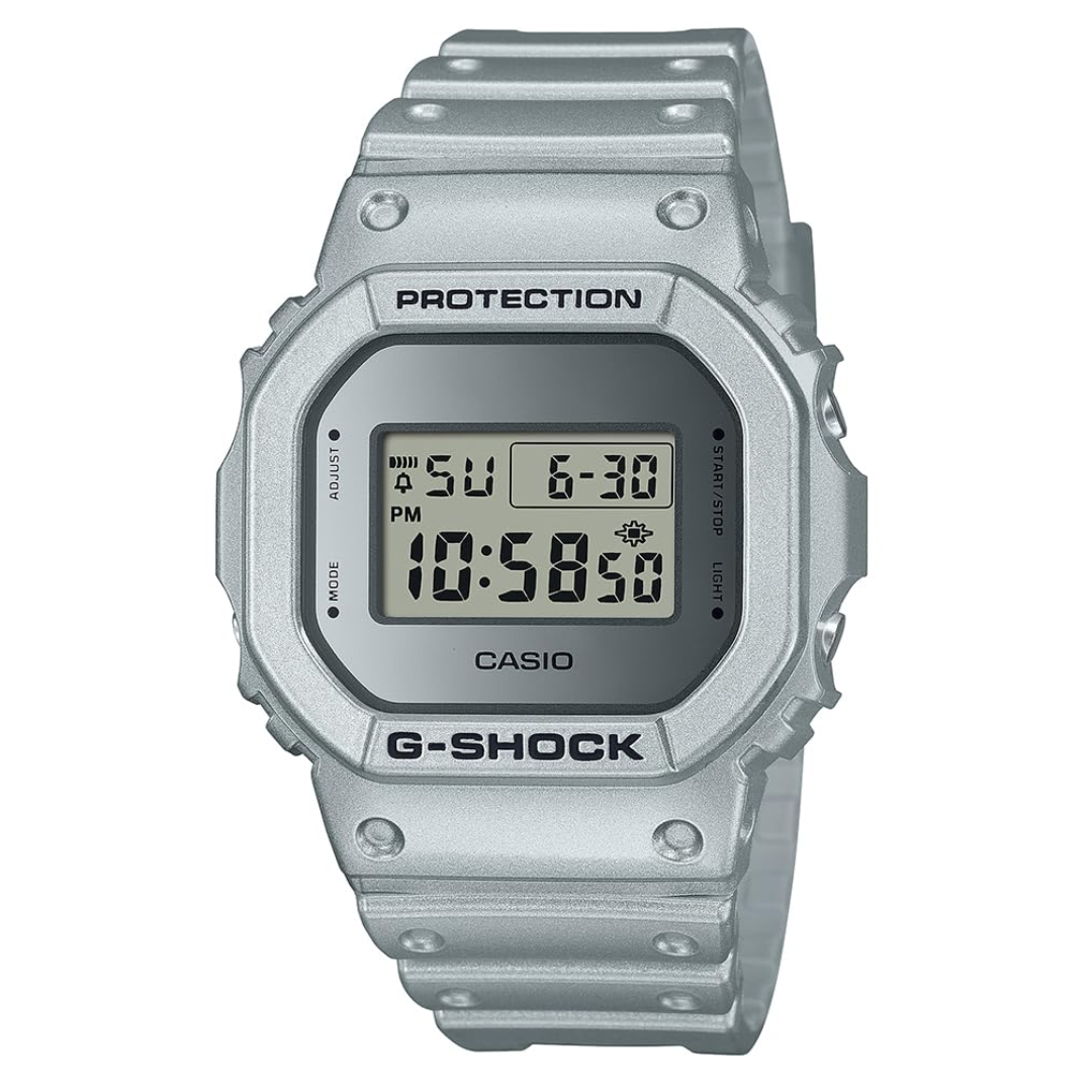 Casio G-Shock Men Grey Dial Digital DW-5600FF-8DR - G1408