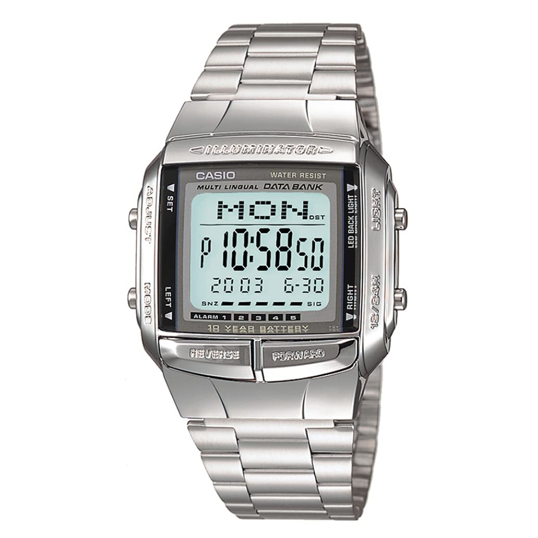 Casio Vintage Series Digital Grey Dial Unisex Watch - DB360-1DF - DB27