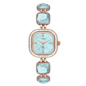 TIMEX FRIA WOMEN'S WHITE DIAL ROUND CASE 3 HANDS FUNCTION WATCH TWEL17100 - KRISHNA WATCH COMPANY