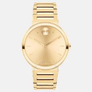 Movado Bold Male Yellow Analog Stainless Steel Watch - 3601081 - KRISHNA WATCH COMPANY