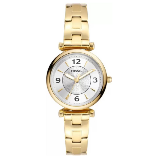 Carlie Three-Hand Gold-Tone Stainless Steel Watch ES5203