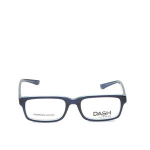 DASH Blue Rectangle Rimmed Eyeglasses DKI1027MFP1 - KRISHNA WATCH COMPANY