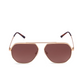 FRENCH CONNECTION FC 425 C1 Gradient Full-Rim Aviators