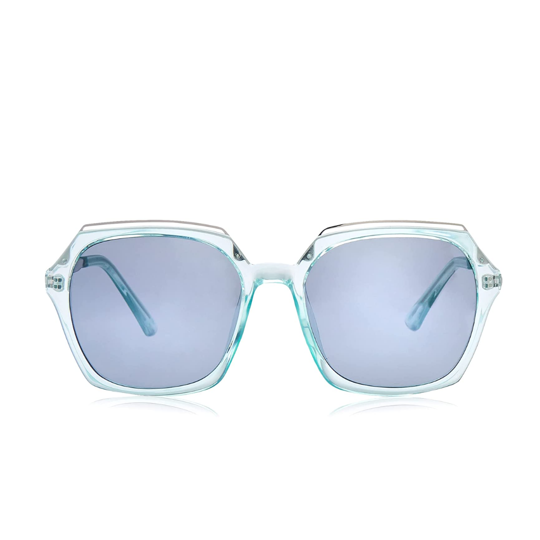 FRENCH CONNECTION Mirrored Oversized Women's Sunglasses - FC 7404 C3