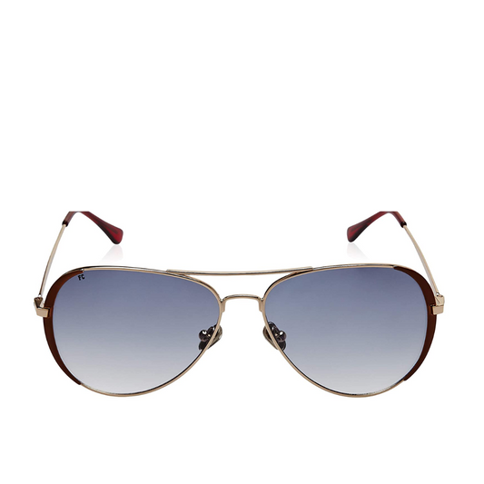 FCUK Gradient Aviator Unisex Sunglasses - FC 7401 C3 61 S