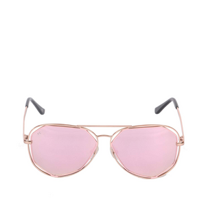FCUK Mirrored Aviator Unisex Sunglasses - FC 7386 C3 S - KRISHNA WATCH COMPANY