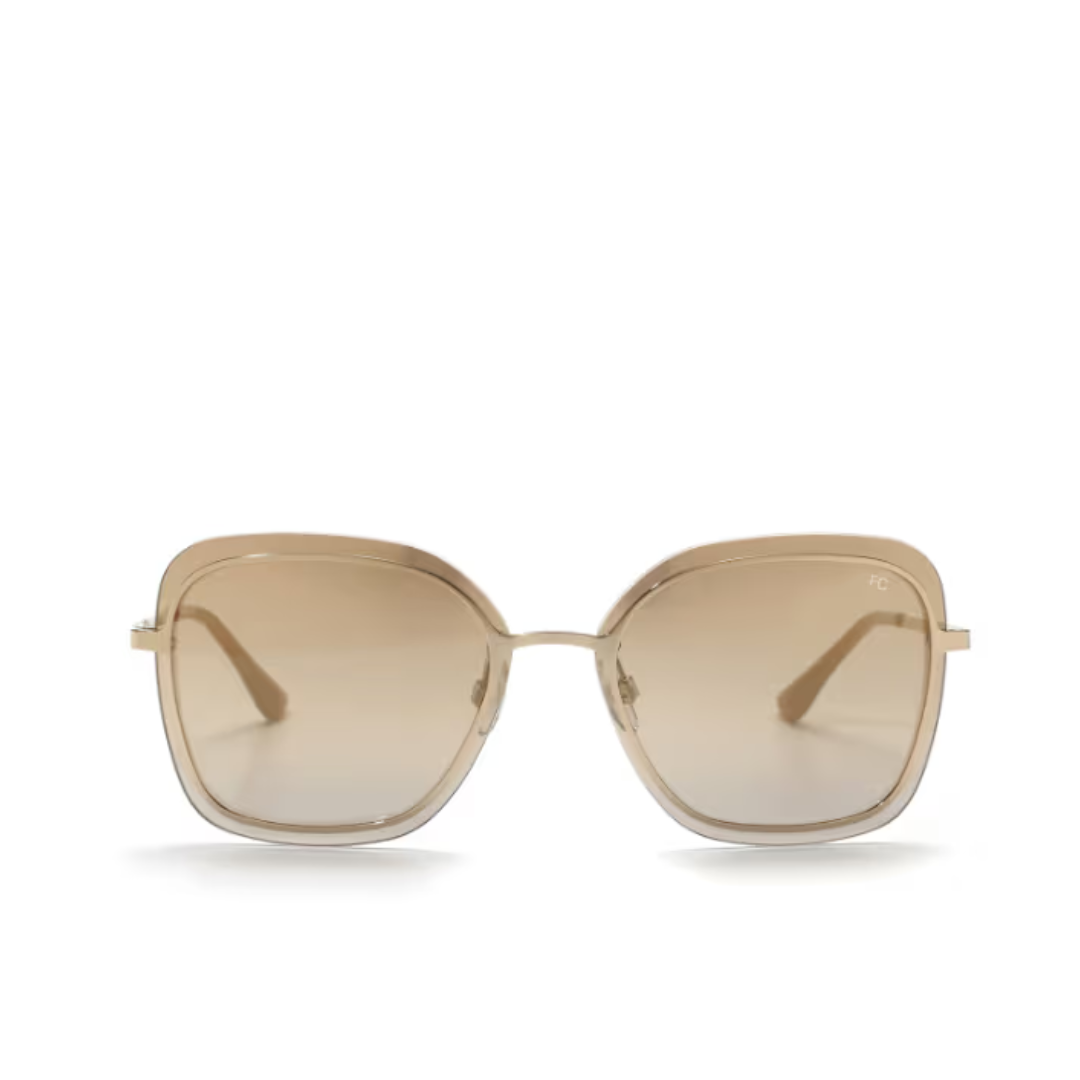 French Connection UV-Protected Square Sunglasses FC 7569 C2 - KRISHNA WATCH COMPANY