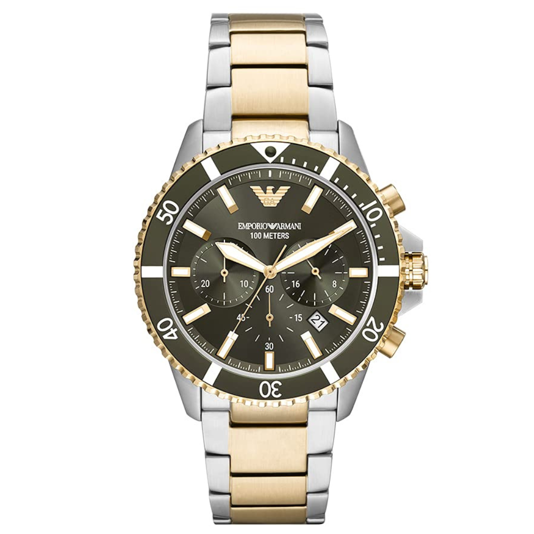Chronograph Two-Tone Stainless Steel Watch AR11361