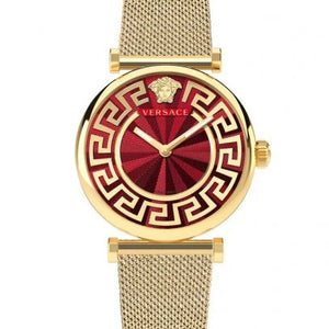 Versace Ladies Watch Lady 35mm Red Milanese Bracelet - VE1CA0523 - KRISHNA WATCH COMPANY
