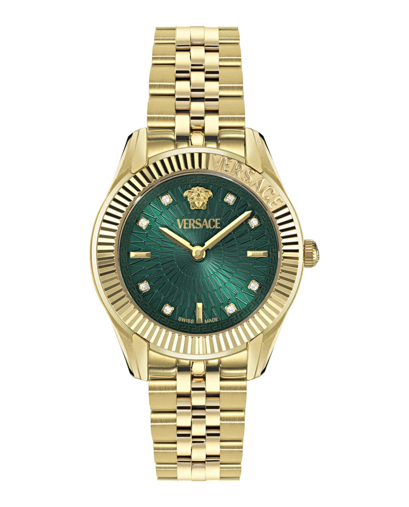 VERSACE Greca Time Diamond Watch - VE9CA0725