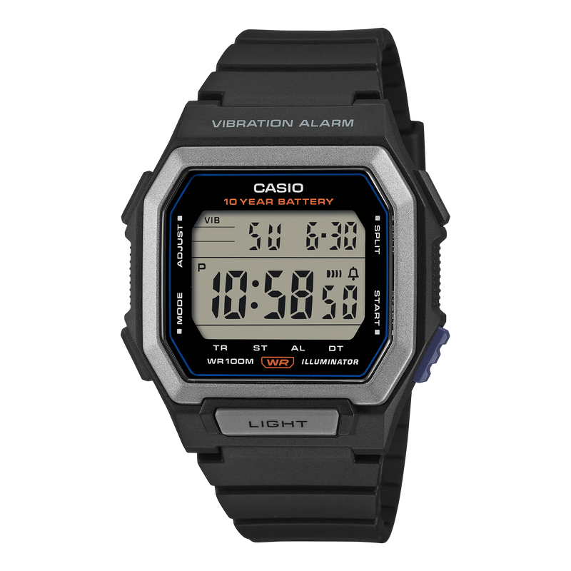 Casio Digital Unisex Watch W-738H-1AVDF - D441