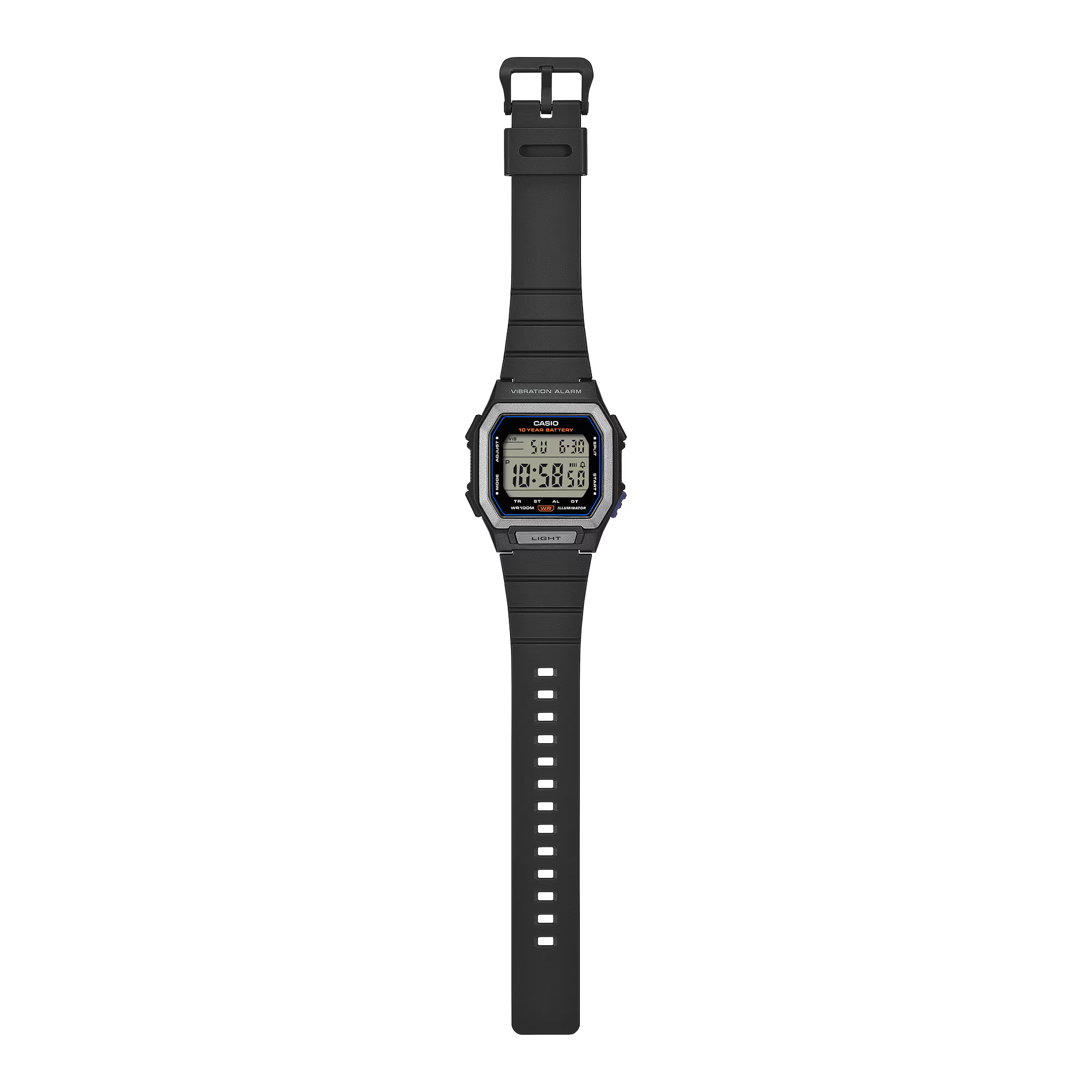 Casio Digital Unisex Watch W-738H-1AVDF - D441