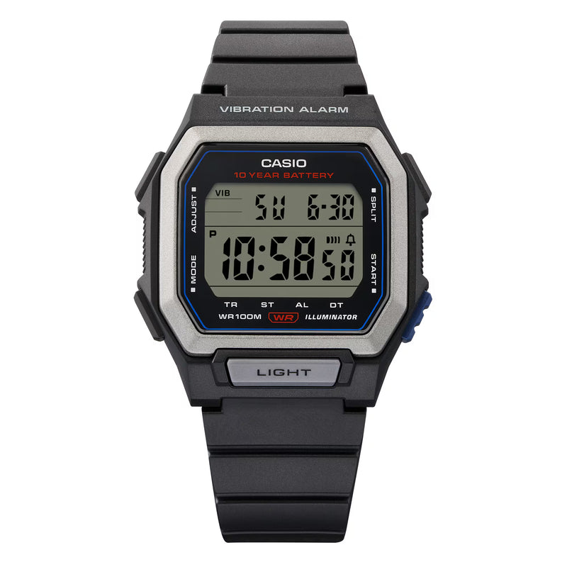 Casio Digital Unisex Watch W-738H-1AVDF - D441