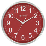 TITAN WALL CLOCK Classic Colours Peach - W0001PA04A - KRISHNA WATCH COMPANY