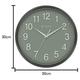 Titan Classic Colours Grey - 30 cm x 30 cm w0001pa06a - KRISHNA WATCH COMPANY