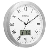 Titan Classic White Dial Color Silent Sweep Technology - 30 cm X 30 cm (Medium) W0021MC02 - KRISHNA WATCH COMPANY