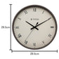 Titan Classic Grey Wall Clock with Silent Sweep Technology - 29.5 cm x 29.5 cm (Medium)  NCW0043PA04A