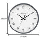 Titan Classic Grey Wall Clock with Silent Sweep Technology - W0043PA05A