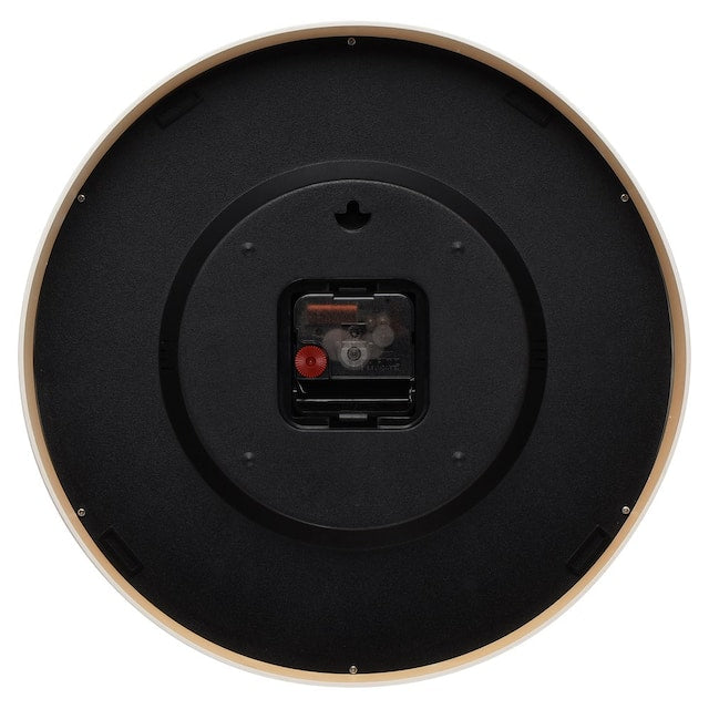 Titan Classic Off White Wall Clock with Silent Sweep Technology - 29.5 cm x 29.5 cm (Medium)  W0043PA07A