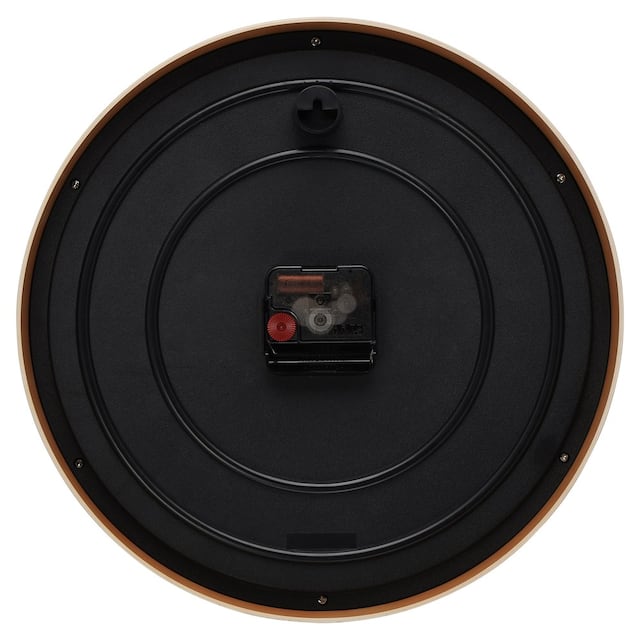 Titan Classic Brown Wall Clock with Silent Sweep Technology - 30.0 cm x 30.0 cm (Medium)  W0044PA02A