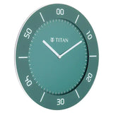 Titan Green Slim Wall Clock - 30 cm x 30 cm (Medium) W0047PA01