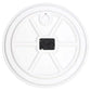 Titan Grey Slim Wall Clock - 30 cm x 30 cm (Medium) W0047PA02