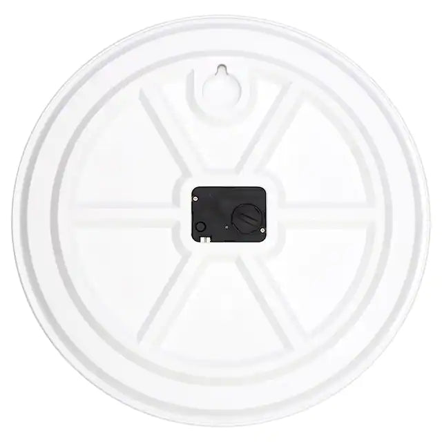 Titan Grey Slim Wall Clock - 30 cm x 30 cm (Medium) W0047PA02 - KRISHNA WATCH COMPANY