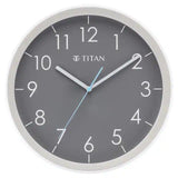 Titan Contemporary Grey Dial Grey Color Silent Sweep Technology - 32.5 cm x 32.5 cm (Medium) NBW0055PA03 - KRISHNA WATCH COMPANY