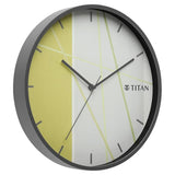 Titan Trendy & Modern looking Multi-coloured Dial Wall Clock Inspired from Bamboo Shoots - 30.5 cm x 30.5 cm (Medium) W0062PA02 - KRISHNA WATCH COMPANY