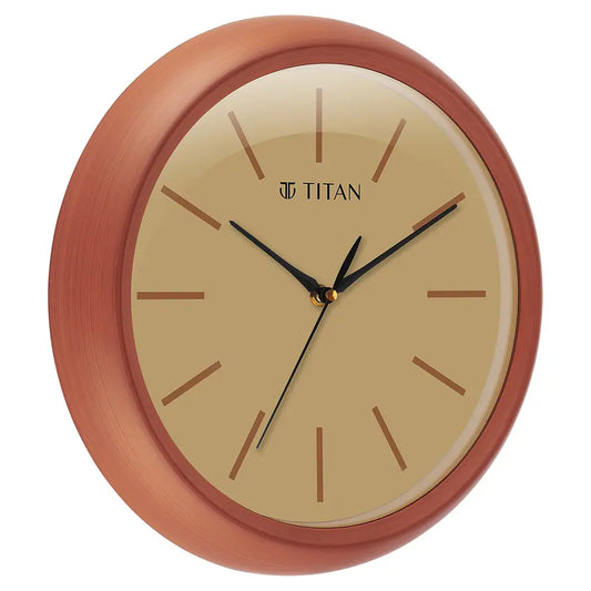 Titan Classic LED Backlit Clock with Silent Sweep Technology 34.5 x 34.5 cm  (Medium)