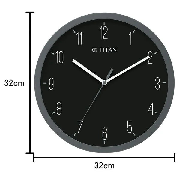 Titan Contemporary Colours Wall Clock - W0073PA04 - KRISHNA WATCH COMPANY