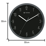 Titan Contemporary Colours Wall Clock - W0073PA04 - KRISHNA WATCH COMPANY