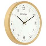 Titan Classic Quartz Analog White Dial Wall Clock With Silent Sweep Technology nuw0074pa03
