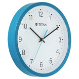 Titan Classic Quartz Analog Blue Dial Wall Clock With Silent Sweep Technology nuw0074pa04