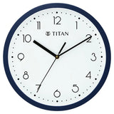 Titan Wall Clock Simple-Sweep Collection - Blue - W0074PA05 - KRISHNA WATCH COMPANY