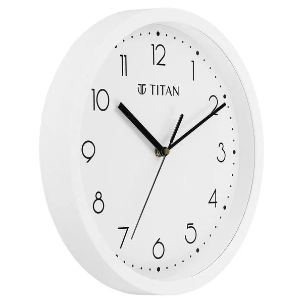 Titan Simple-Sweep Collection - White (28cm x 28cm) w0074pa06 - KRISHNA WATCH COMPANY