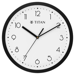 Titan Simple-Sweep Collection - Black (28cm x 28cm) - W0074PA07 - KRISHNA WATCH COMPANY