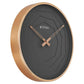 Titan Metallic Wall Clock W0078ma01