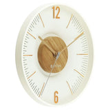 Titan Earth Flare Wall Clock - Wood Texture w0093pa01 - KRISHNA WATCH COMPANY