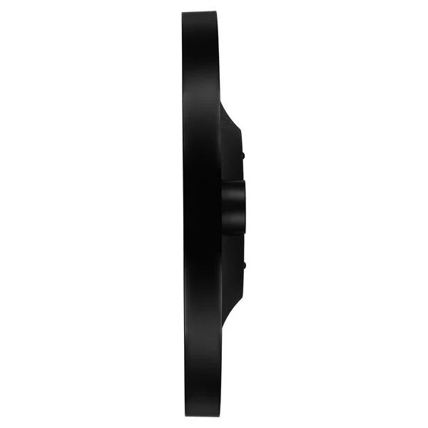 Titan Earth Flare Wall Clock - Black Marble Texture w0093pa02